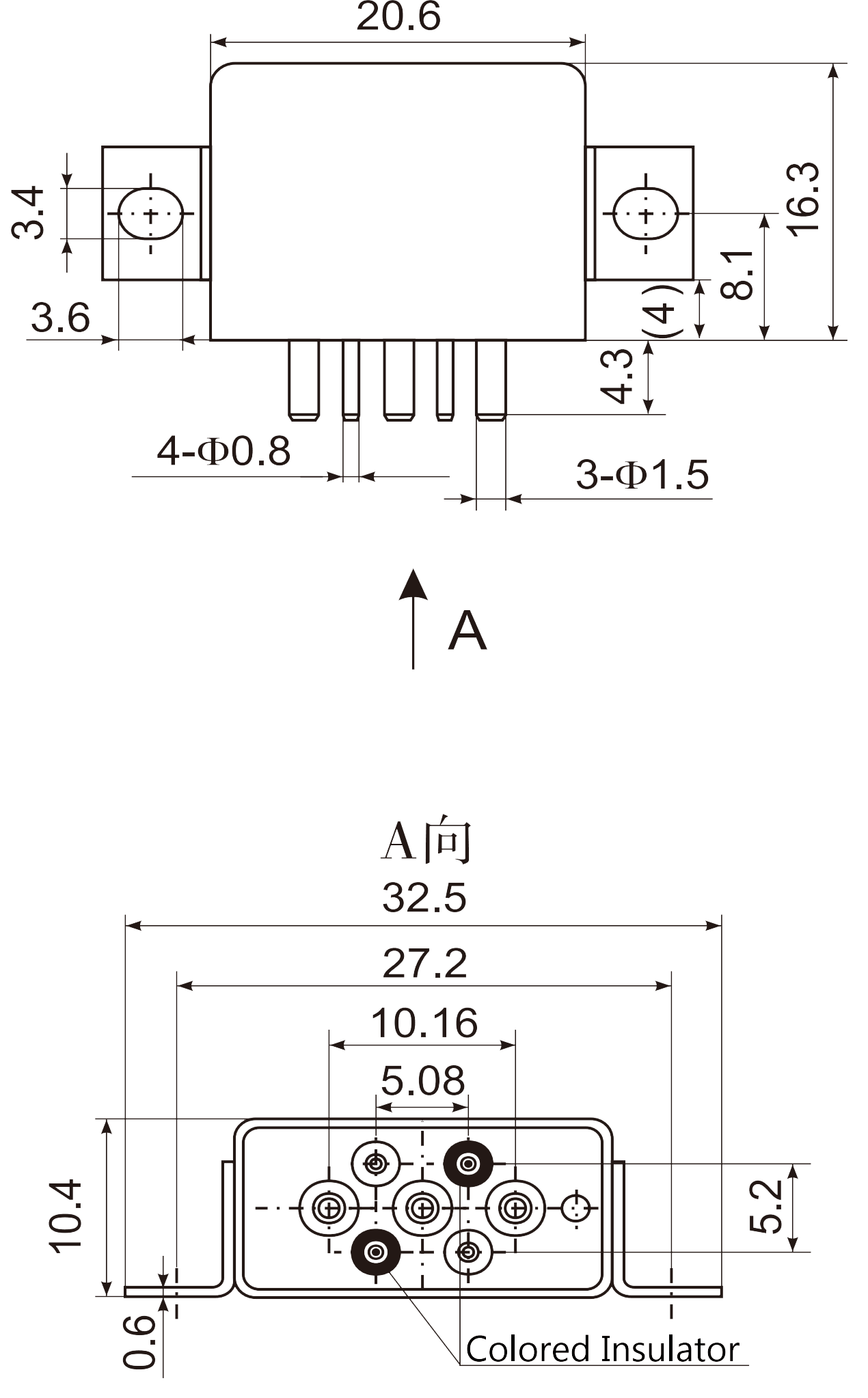 1JB10 1 Dimensions Mounting Style B 3