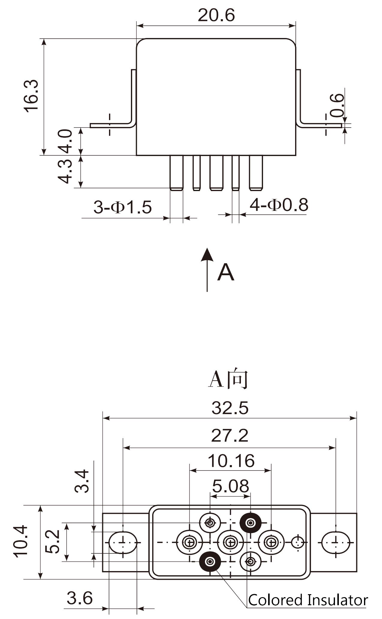 1JB10 1 Dimensions Mounting Style C 2