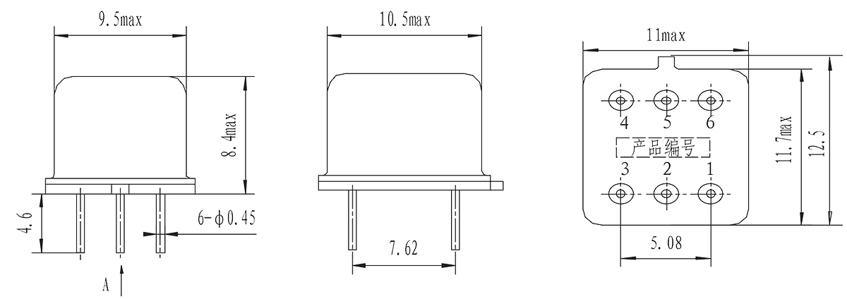 1JG2 3 Mechanical drawings