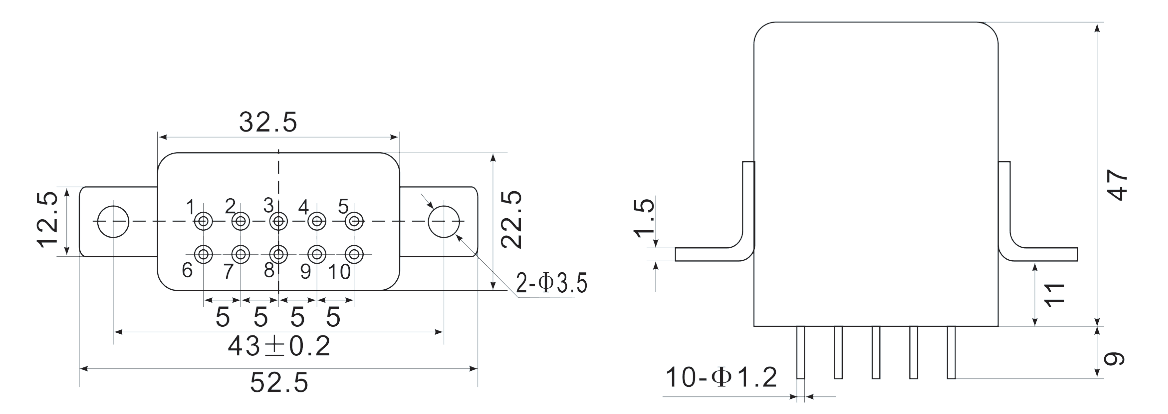 1JSD 5 Mechanical drawings