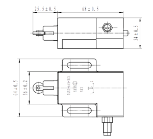 1KX 6AS dimension