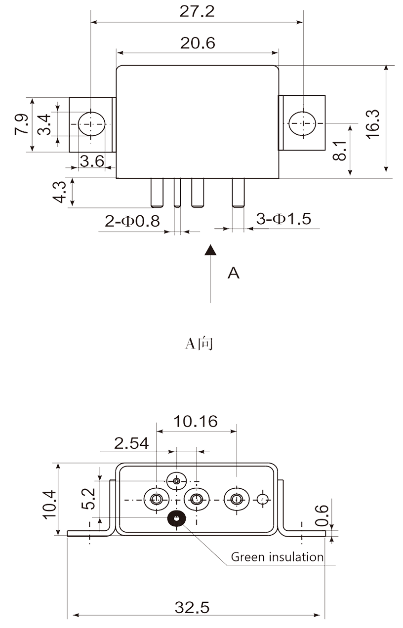 1jt10 1 Dimensions Mounting Style B 3