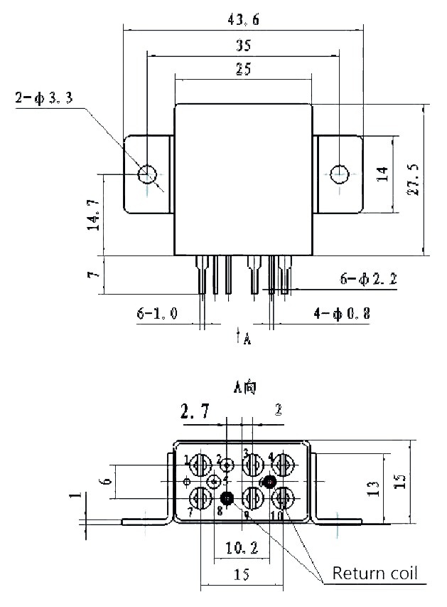 2JB15 1 Dimensions Mounting Style B3 1