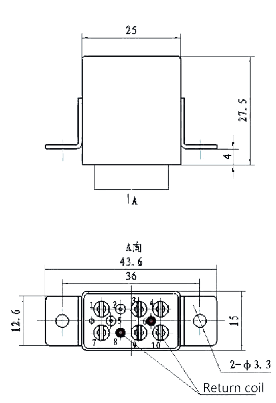 2JB15 1 Dimensions Mounting Style C2 1