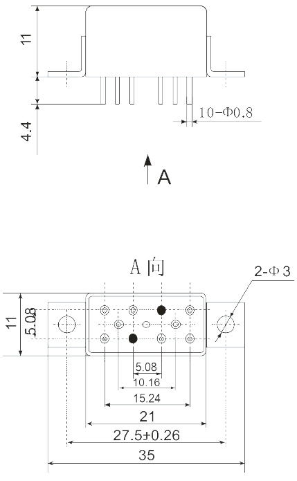 2JB2 1 Dimensions Installation method C1