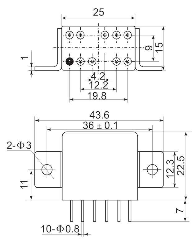 2JS12 1 1 Mounting Style B 3