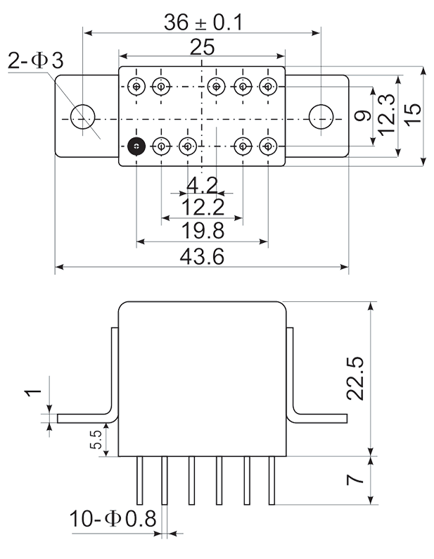 2JS12 1 1 Mounting Style C 2