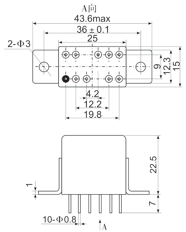 2JS12 1 1 Mounting Style C1 1