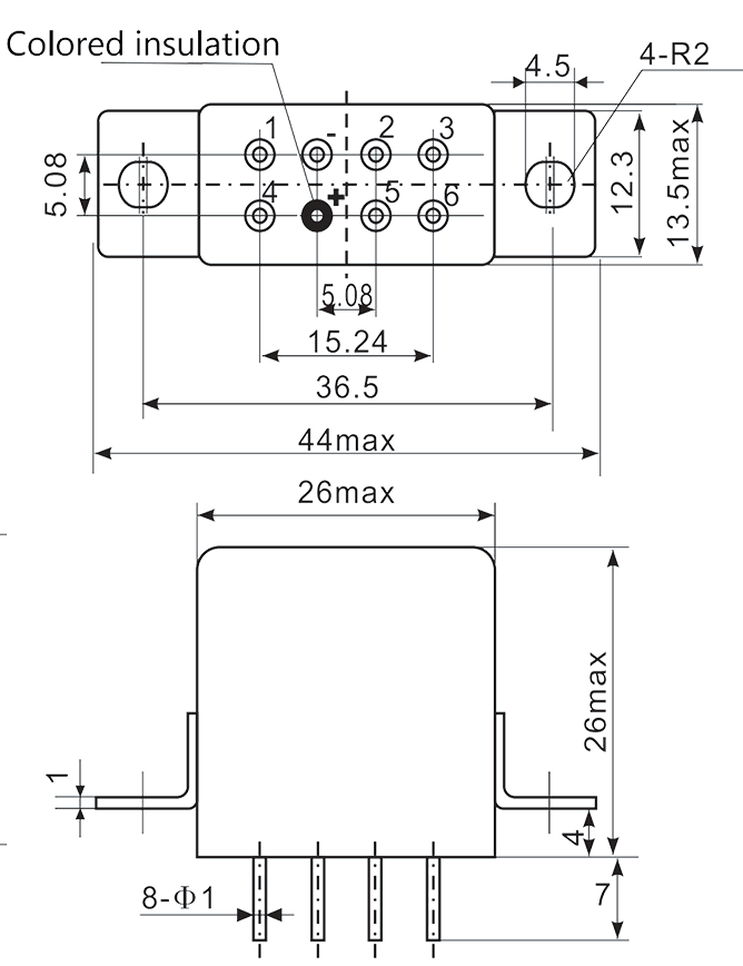 2JS15 1 Mounting Style C 2