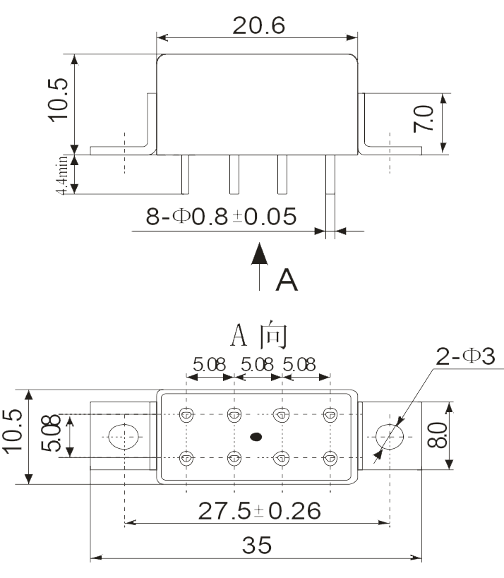 2JT5 2 dimension Mounting Style C 1