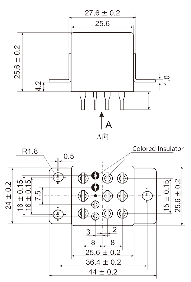 3JB20 3 Dimensions Mounting Style C 2