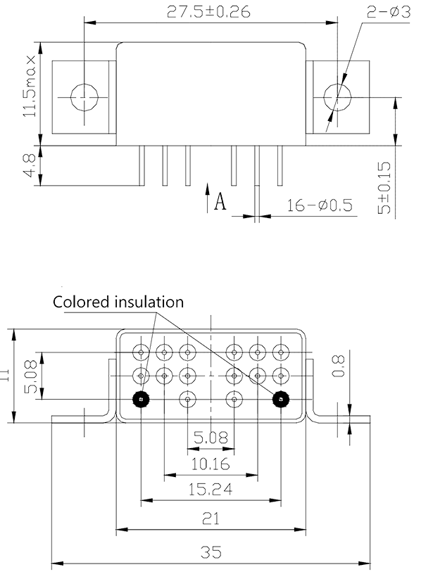 4JB2 2 Dimensions Mounting style B 3