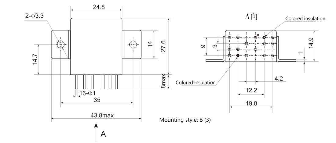 4JB5 2 Dimensions