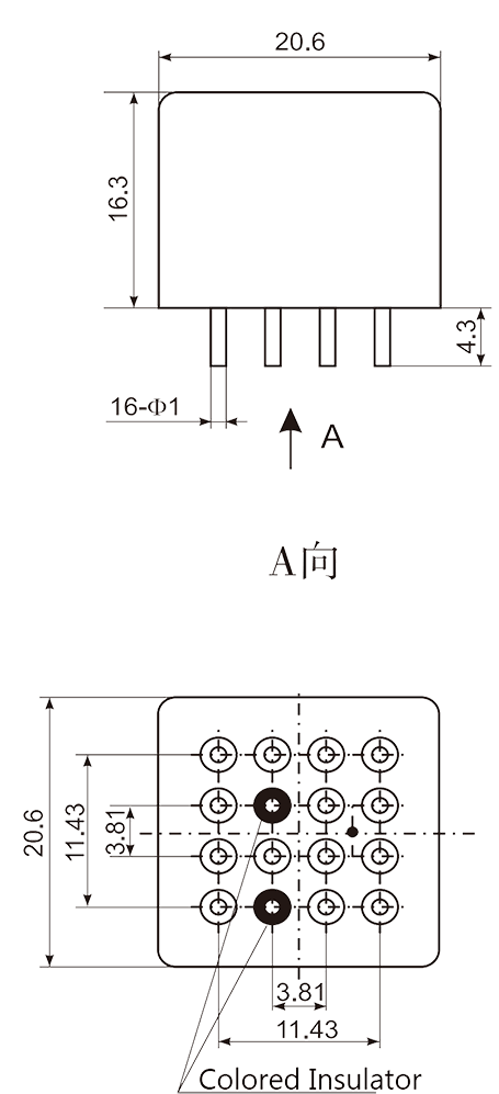 4JB5 3 Dimensions Mounting Style A 0