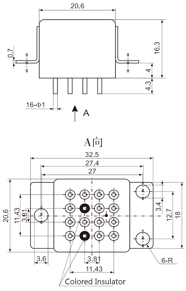 4JB5 3 Dimensions Mounting Style C 2