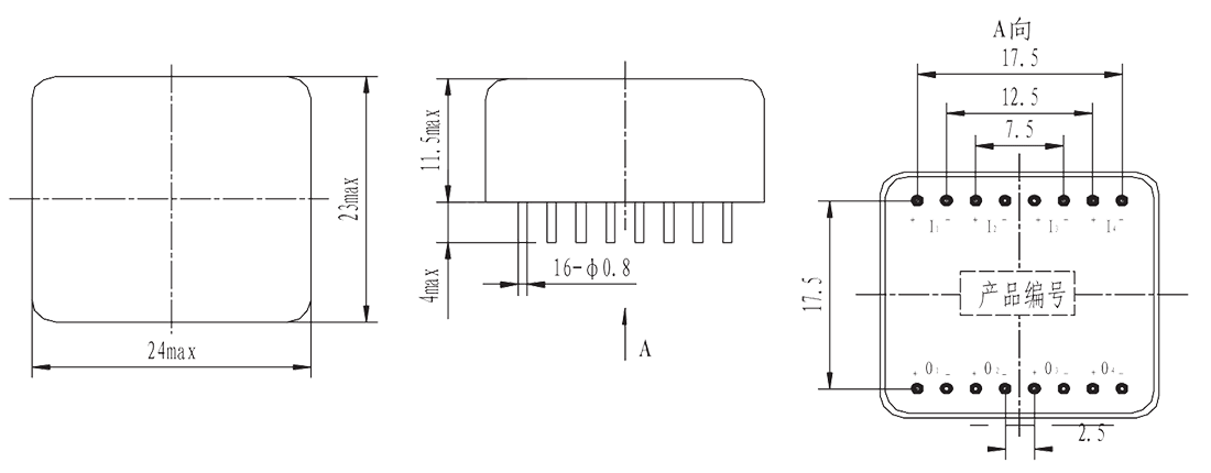 4JG2 2 Mechanical drawings