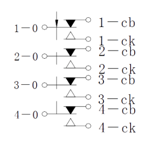 4KX 2C 2C1 2C2 circuit diagram