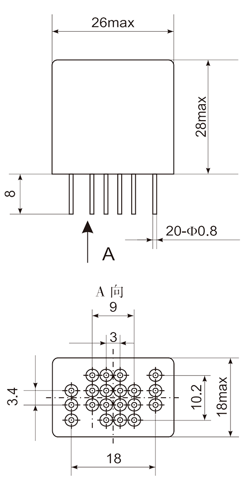 6JRXM 2 Mounting Style A 0