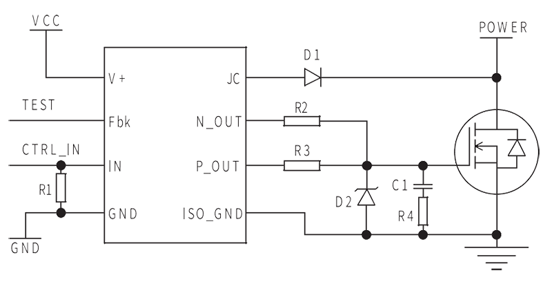 DRV 3 Circuit Diagram