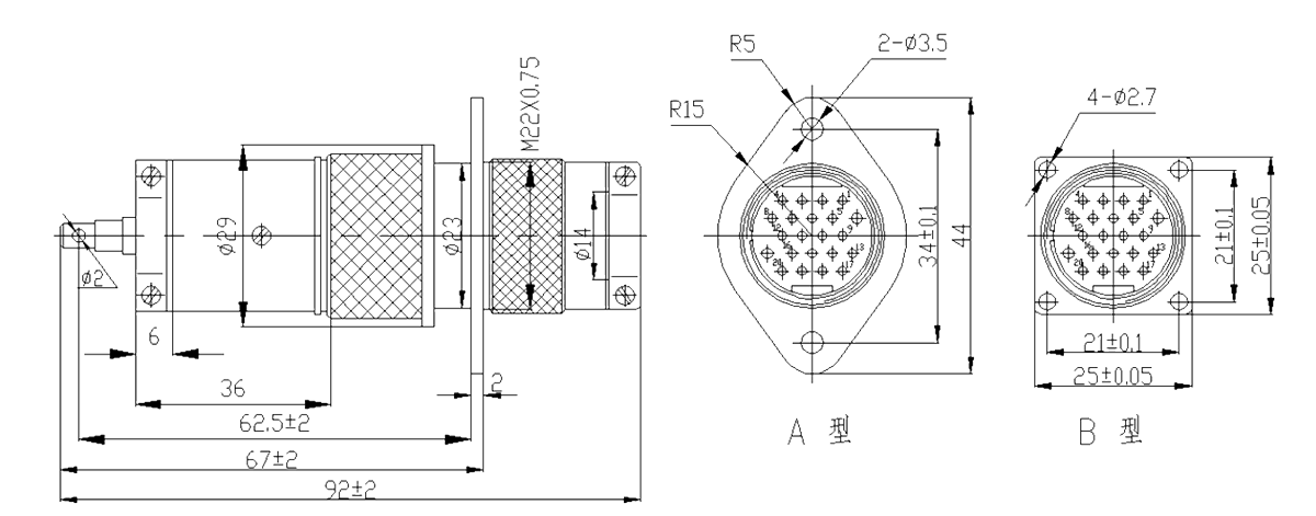 FD Type Umbilical Connector FD 20TZ