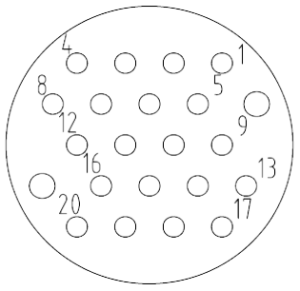 FD contact arrangement FD 20 and FDC 20