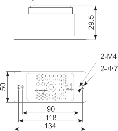 G 103D dimension Sealed socket