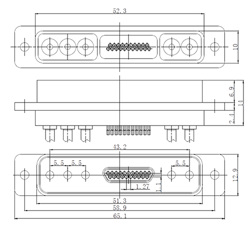 J30J 21TJ5GAP dimensions