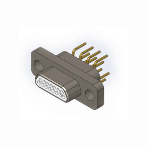 J30J Micro-D 2.54*2.54 Straight PCB Connector