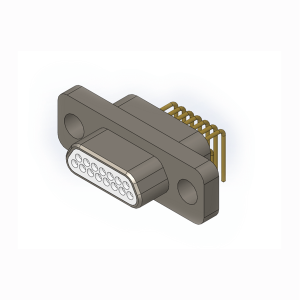 J30J Micro-D 1.27*2.54 Right Angle PCB Connector