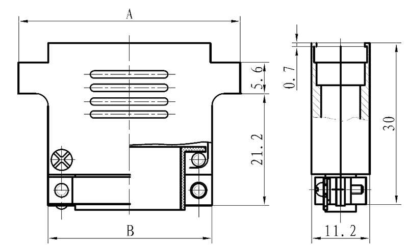 J30JA3 clamp dimension