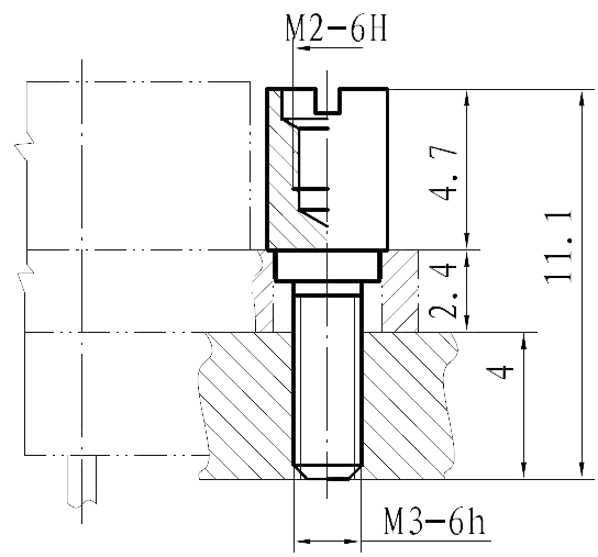 J30JP11 mounting dimension