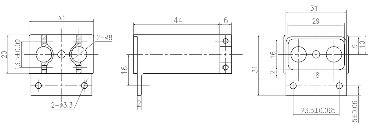 JF10 48 24 Receptacle cable cover drawing