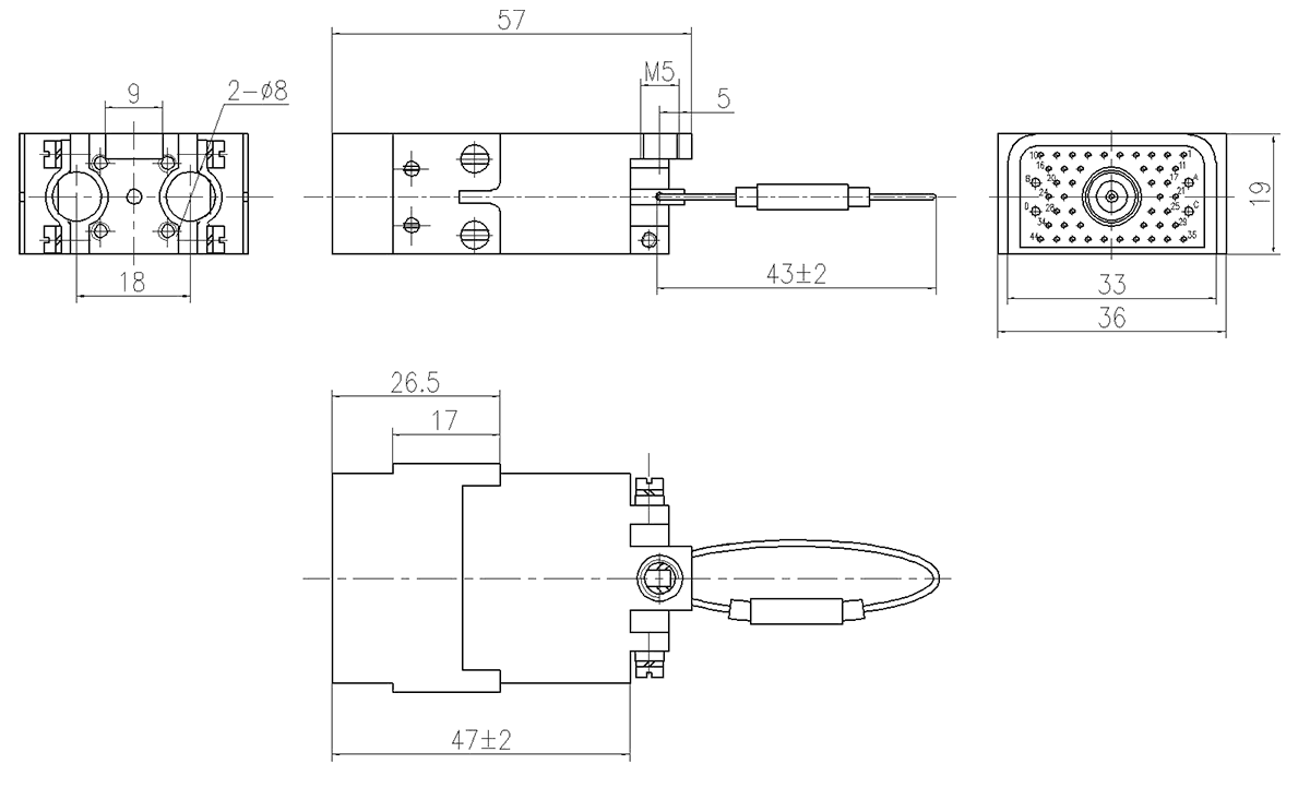 JF10 48TJ Plug drawing