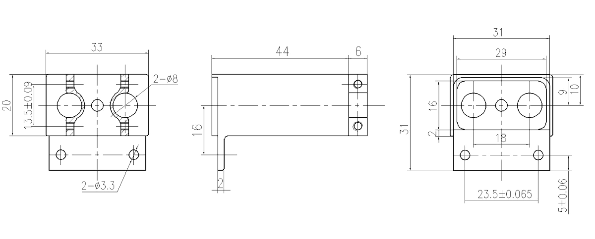 JF10 Type Rectangular Umbilical Connector JF10 48 24 Socket Cable Cover