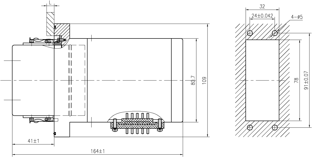 JF28 Rectangular Umbilical Connector Plug Socket Mating JF28 4TZ