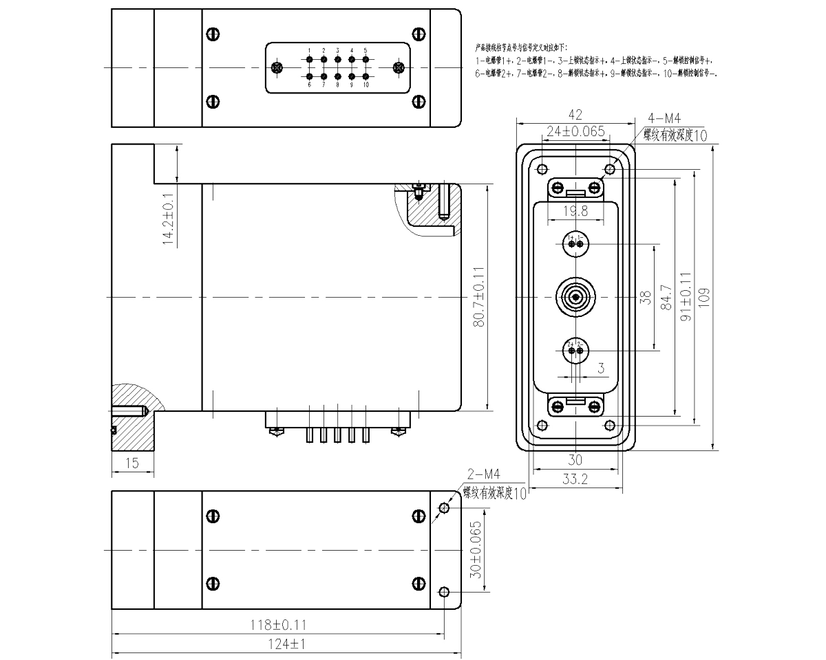 JF28 Rectangular Umbilical Connector Umbilical Socket JF28 4Z