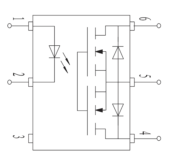 JGW 3011 Internal circuit diagram