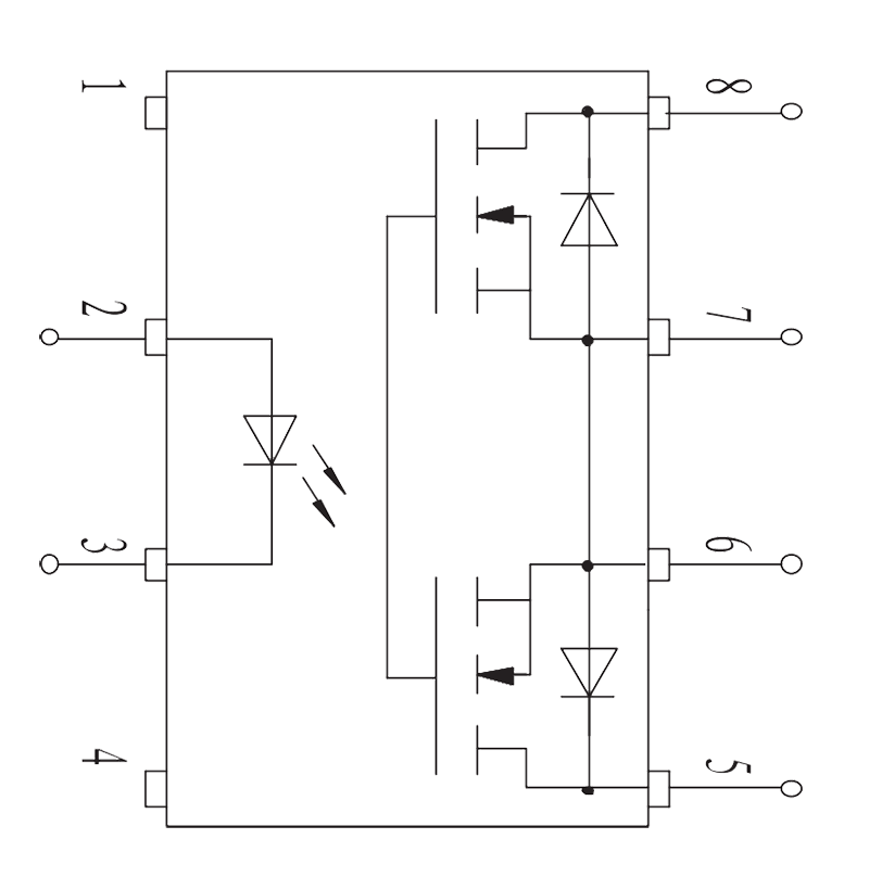 JGW 3015 Internal circuit diagram