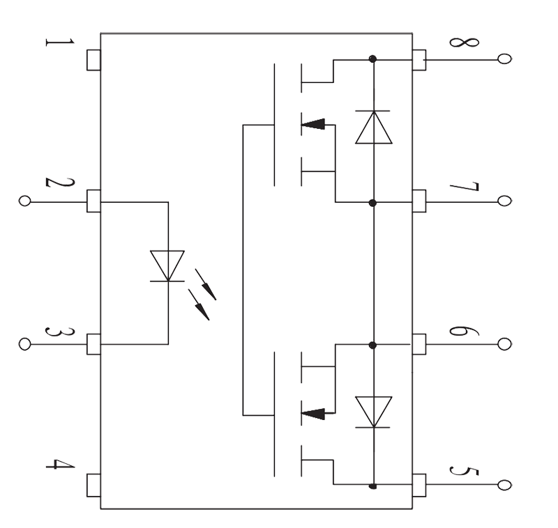 JGW 3M 1JG0.8 1 Internal circuit diagram