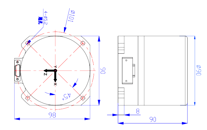 SD201 Mechanical Drawings