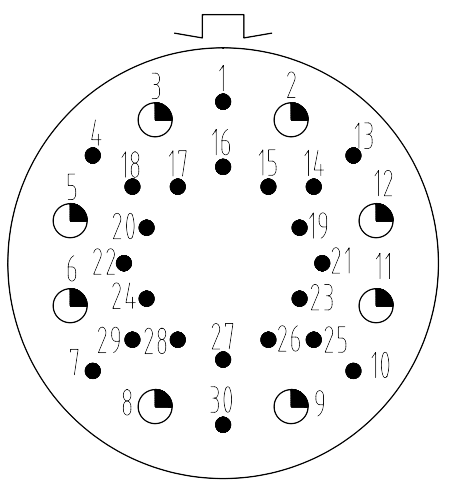 Y16 contact arrangement 3030