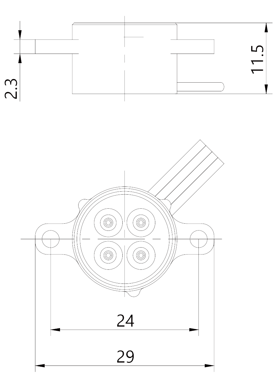 Y26H 4TKL plug Product drawing