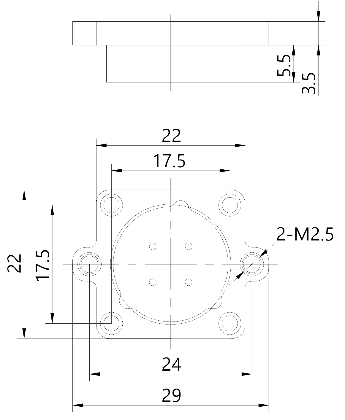 Y26H 4ZJBH socket Product drawing