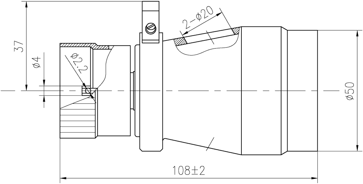 YF15 42 Type Umbilical Connector Plug YF15 42TJ
