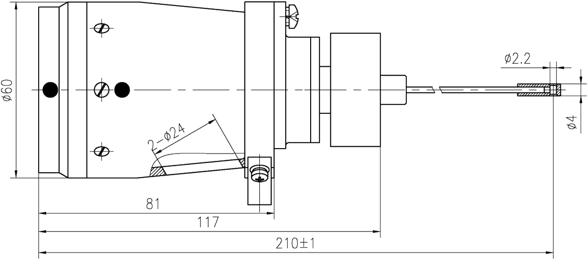 YF15 Type Umbilical Connector Plug YF15A 100TJ