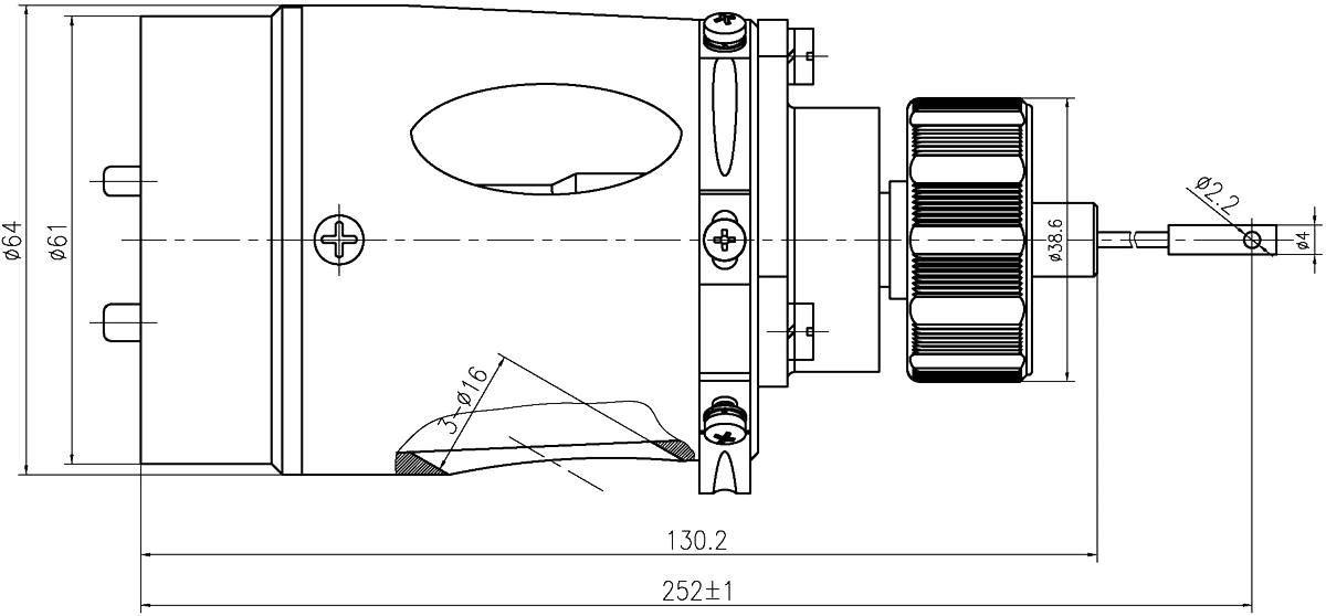 YF15 Type Umbilical Connector Plug YF15A 137TJ