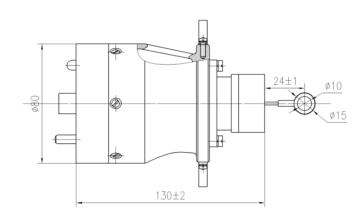 YF27 Type Circular Umbilical Connector Plug YF27 118T2