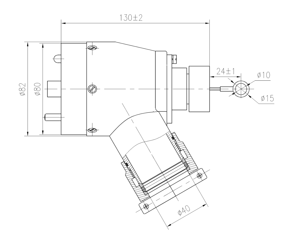 YF27 Type Circular Umbilical Connector Plug YF27 118TW