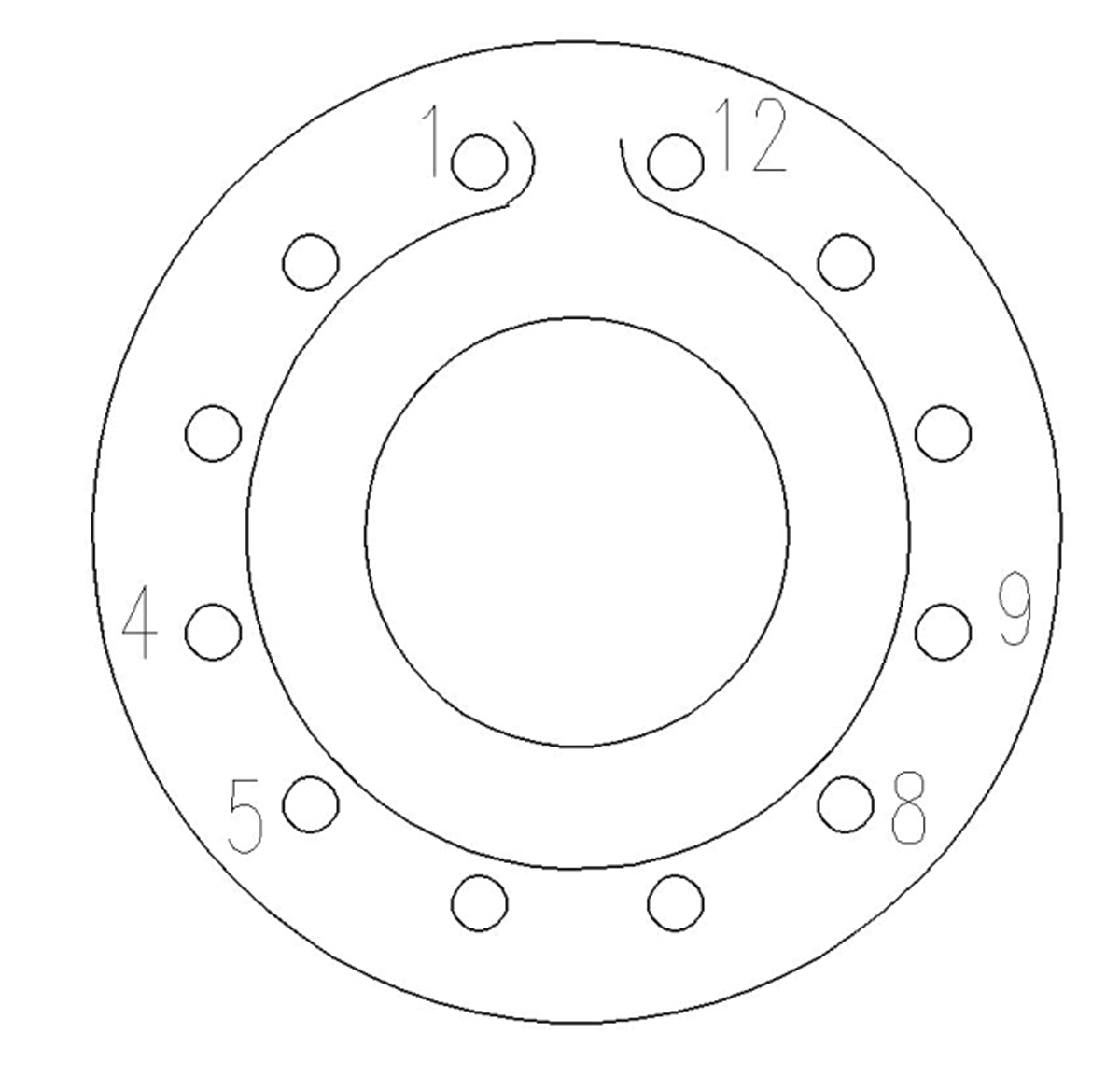 YF30 Type High temperature Resistant Circular Umbilical Connector YF30 12 Contact Arrangement