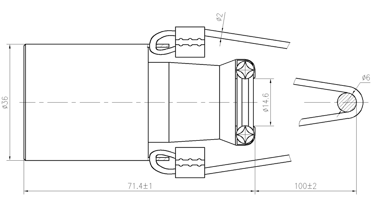 YF31 Type Circular Umbilical Connector Plugs YF31 15TJ YF31A 15TJ